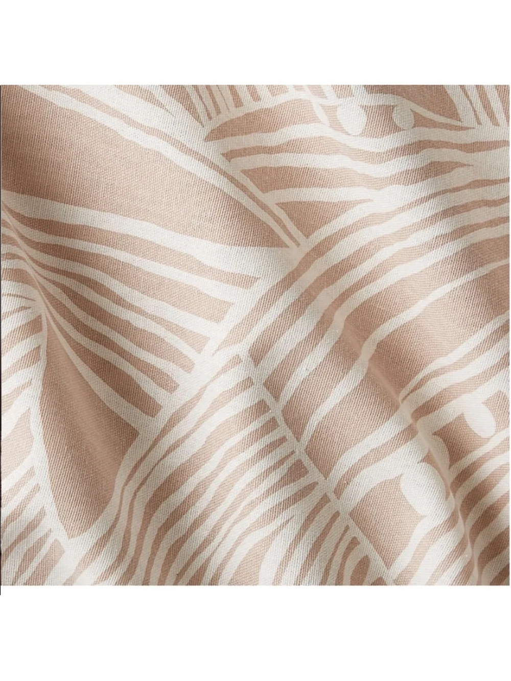 Crate & Barrel Anika Blush Duvet King